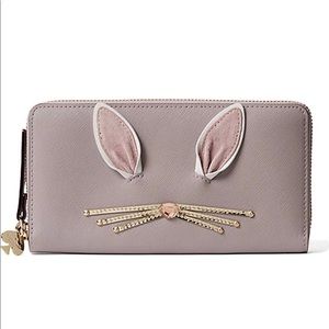 Kate Spade Fluffy Bunny Lacey Wallet
